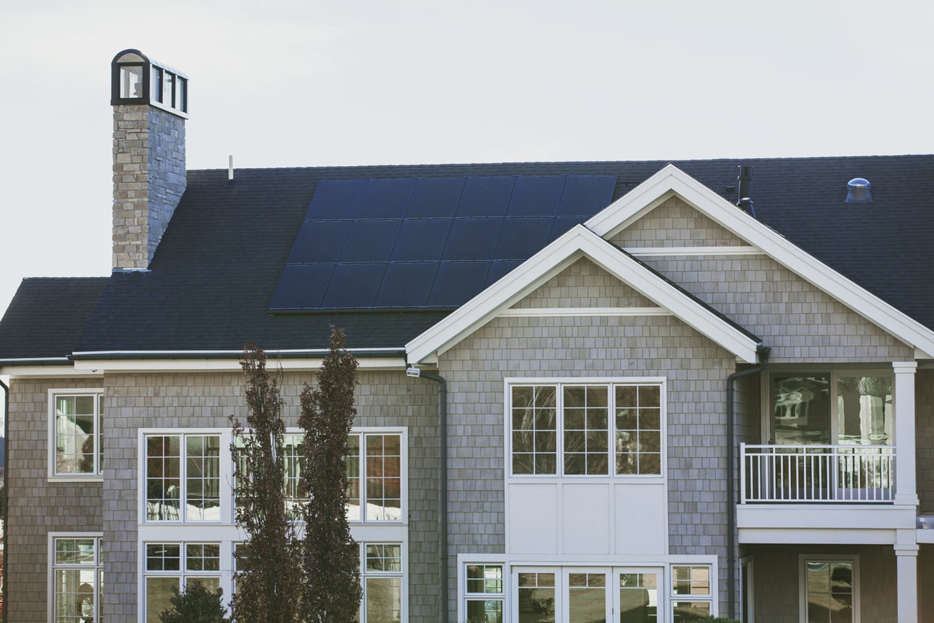 Solar Panels for Your House - House with Rooftop Solar Panels